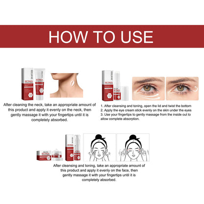 Retinol Series, Lift And Tighten The Skin, Reduce Fine Lines, Eye Lines Repair Facial Skin