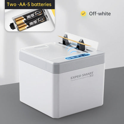 Can sense toothpick box, fully automatic innovation, home restaurant toothpick machine, hotel automatic electric pop-up toothpick cylinder
