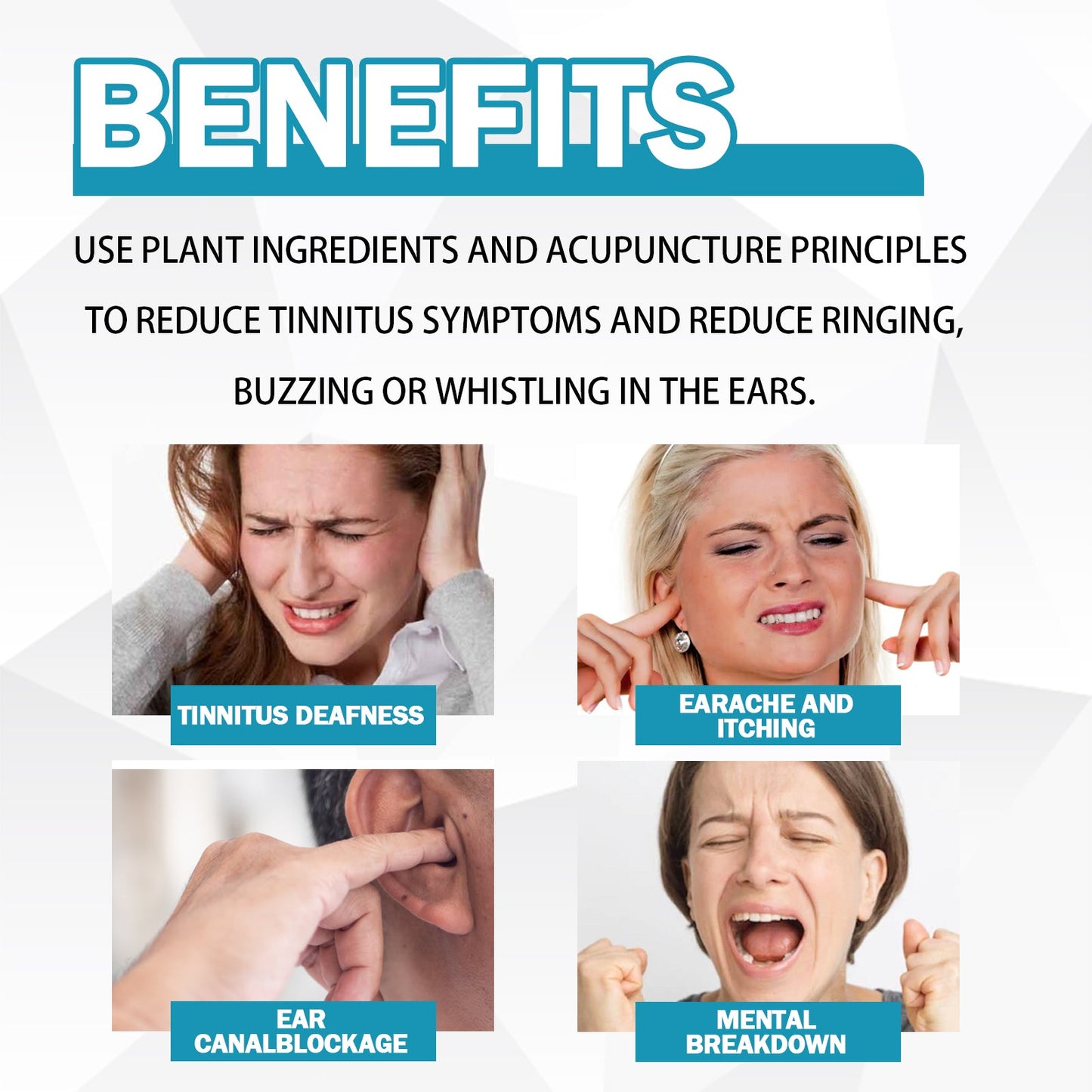 Tinnitus Care Spray For Lightheadedness, Tinnitus, Back And Ear Discomfort