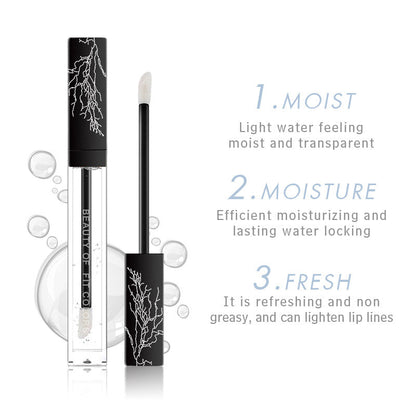 Fit Colors Transparent Lip Oil Glass Lip Gloss Colorless Lip Gloss Lasting Moisturizing Moisturizing Superposition Liquid