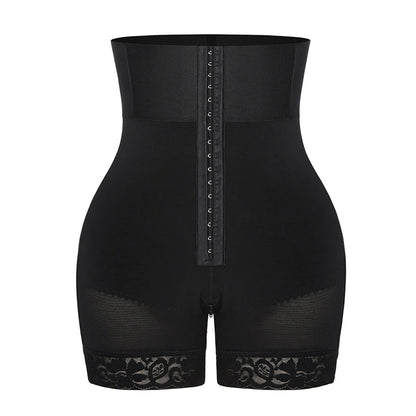 European and American plus high waisted shapewear pants for body shaping body hugging sports abdominal compression pants tight waist and hip lifting pants