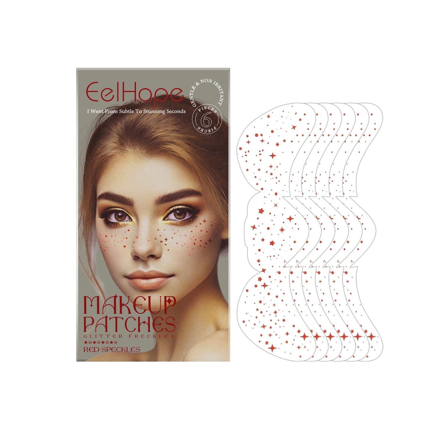 Red Spot Tattoo Stick Everyday Easy To Create Charm Freckle Makeup Beauty Makeup Stickers
