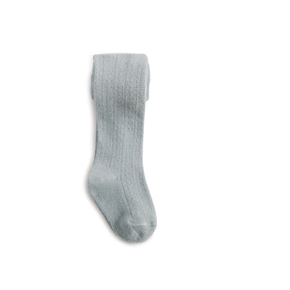 Spring And Summer Baby Girl Leggings Combed Cotton Boneless One-Piece Socks Mesh Outer Wear Cute Thin Children's Pantyhose