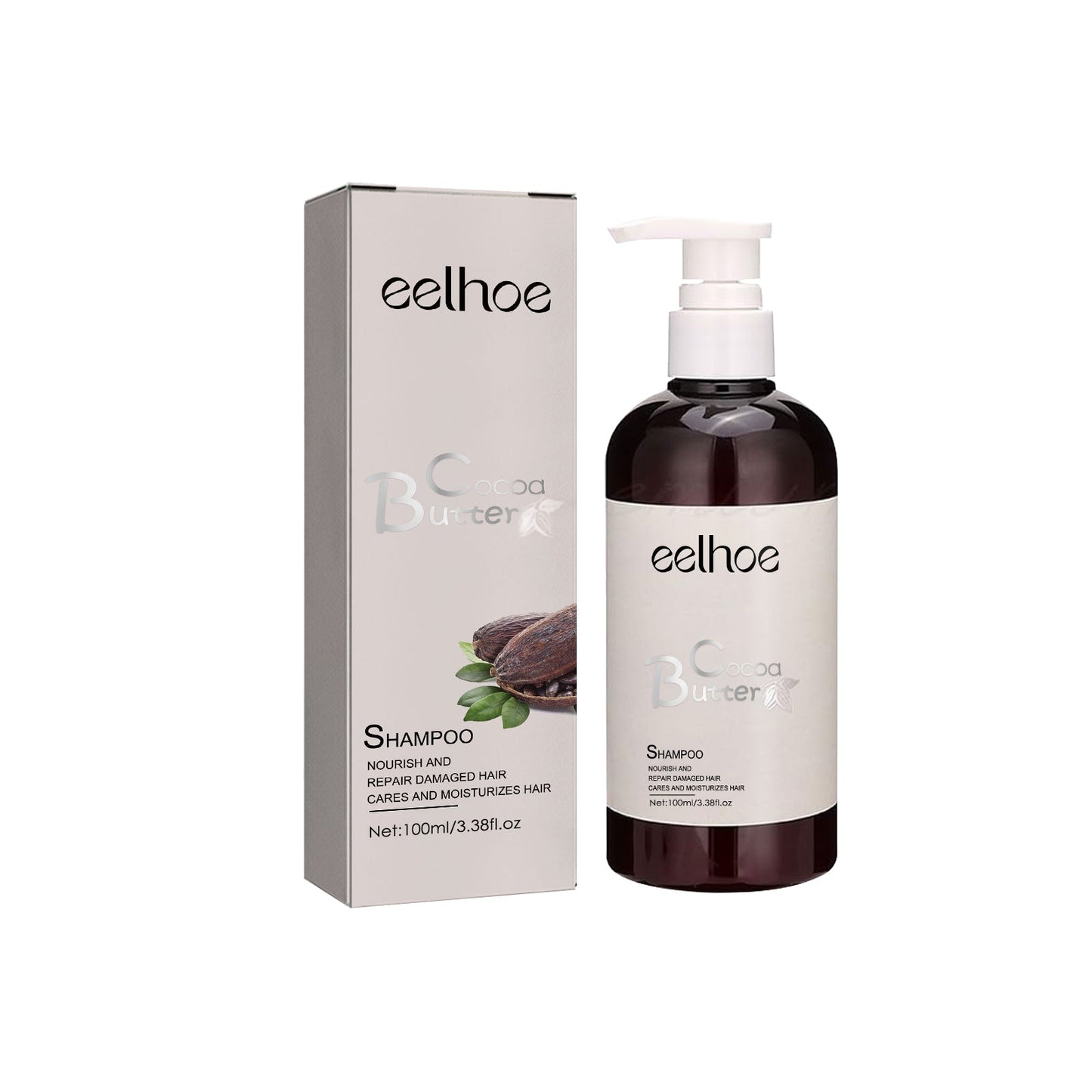 Smooth Shampoo Cocoa Butter Shampoo Conditioner Clean Smooth Hair Moisturizing Hair Treatment
