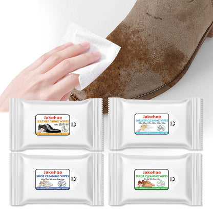 Shoe Wipes, Leather Shoes Sneakers Wallet Leather Sofa Multi-Purpose No-Wash Decontamination Cleaning Wipes