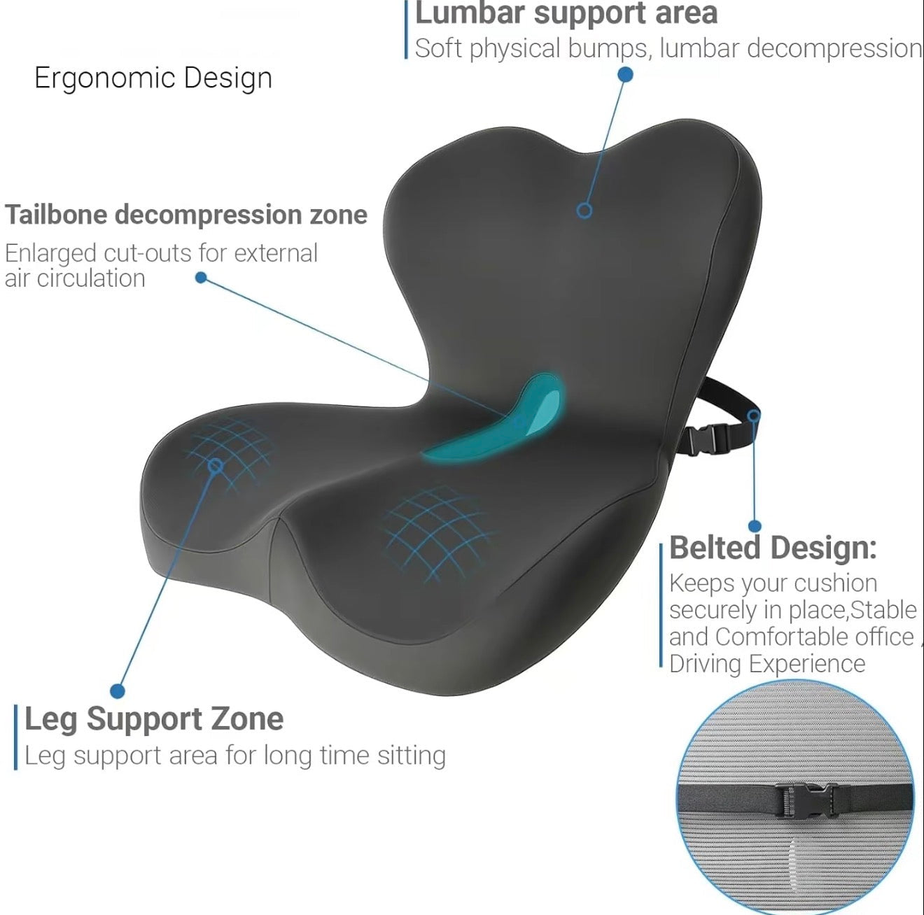 ComfortCore Seat Cushion