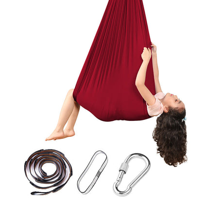 Children's hammock sensory swing yoga indoor adult outdoor training hanging chair