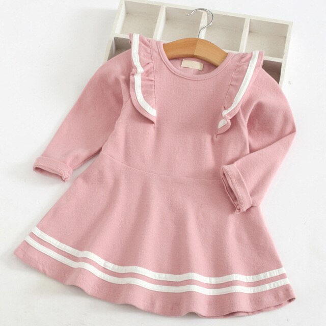 Bear Leader Girls Dress Pentagram Princess Dress Brand Girls Clothes Children Clothing European and American Style Girls Dresses
