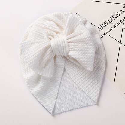 Pit Strip Children's Hat Double Bow Baby Baotou Cap Baby Warm Indian Tire Cap
