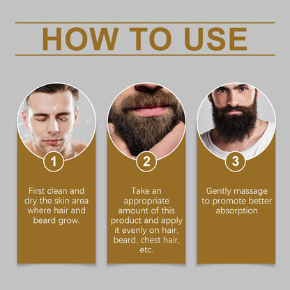 Volumizing Hair Care, Men's Hair And Beard Care Hair Repair Essence Oil