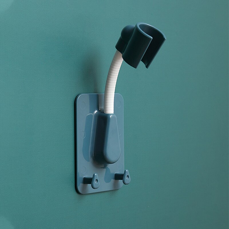 Universal Shower Bracket Fixed Seat Shower Head Nozzle Suction Cup Shower Accessories Punch-Free Home Bathroom Base