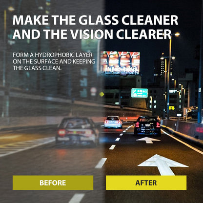 Oil Film Cleaning Emulsion, Car Windshield Window Stain Cleaning Anti-Rain And Fog Cleaning Agent