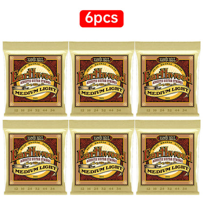 6 sets of Ernie Ball 2003-2008Folk strings，2403-2409classical strings for electric & acoustic guitars