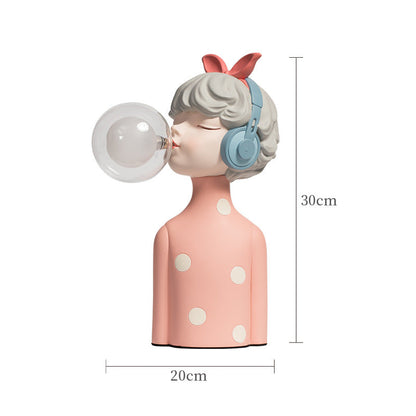 Bedroom Bedhead Bubble Girl Nightlight Decoration Atmosphere Light Ornament Ornament