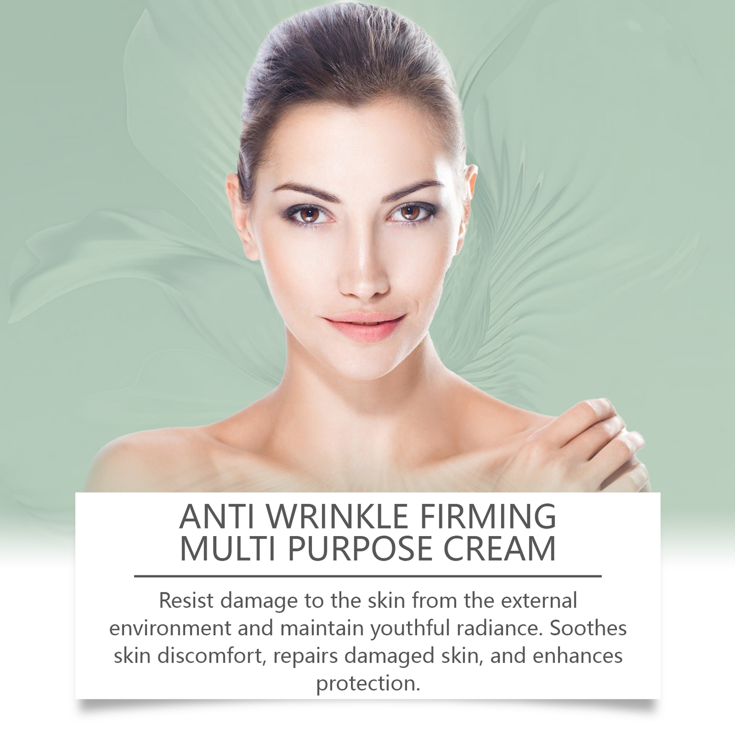 Firming And Moisturizing Anti-Wrinkle Cream, Delicate Firming And Moisturizing Moisturizing Cream Gently Care For The