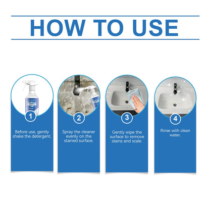 Bathroom Foam Cleaner Tile Glass Bathtub Water Stain Scale Cleaning Cleaner