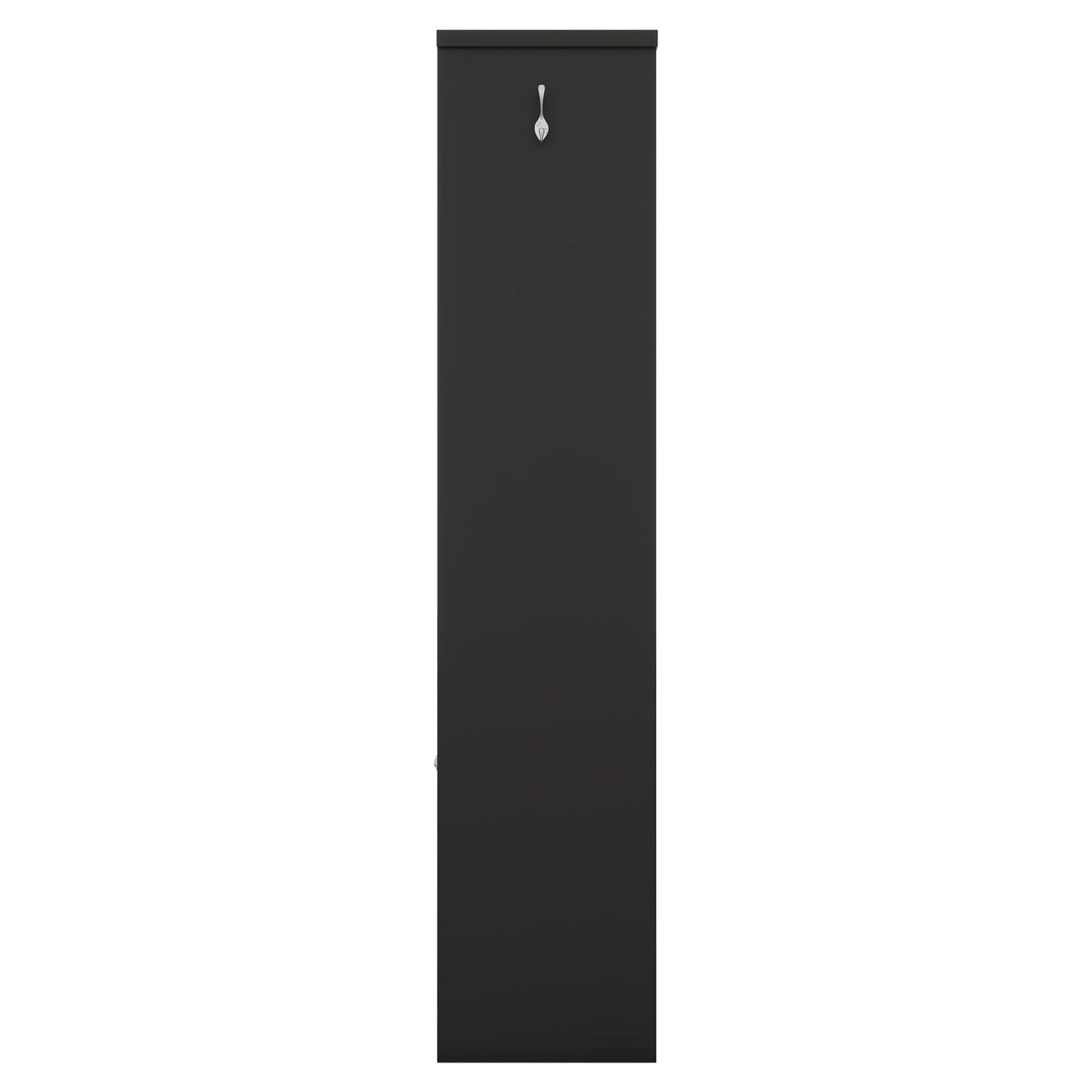 Multi-functional Hall Tree with Storage Shelves Drawers and Cabinet, Elegant Hallway Shoe Cabinet with Bench Modern Black