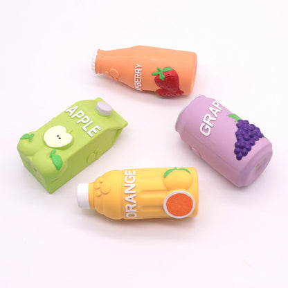 Latex Squeaky Toy for Dogs Teeth Cleaning and Boredom Relief Durable Pet Toy