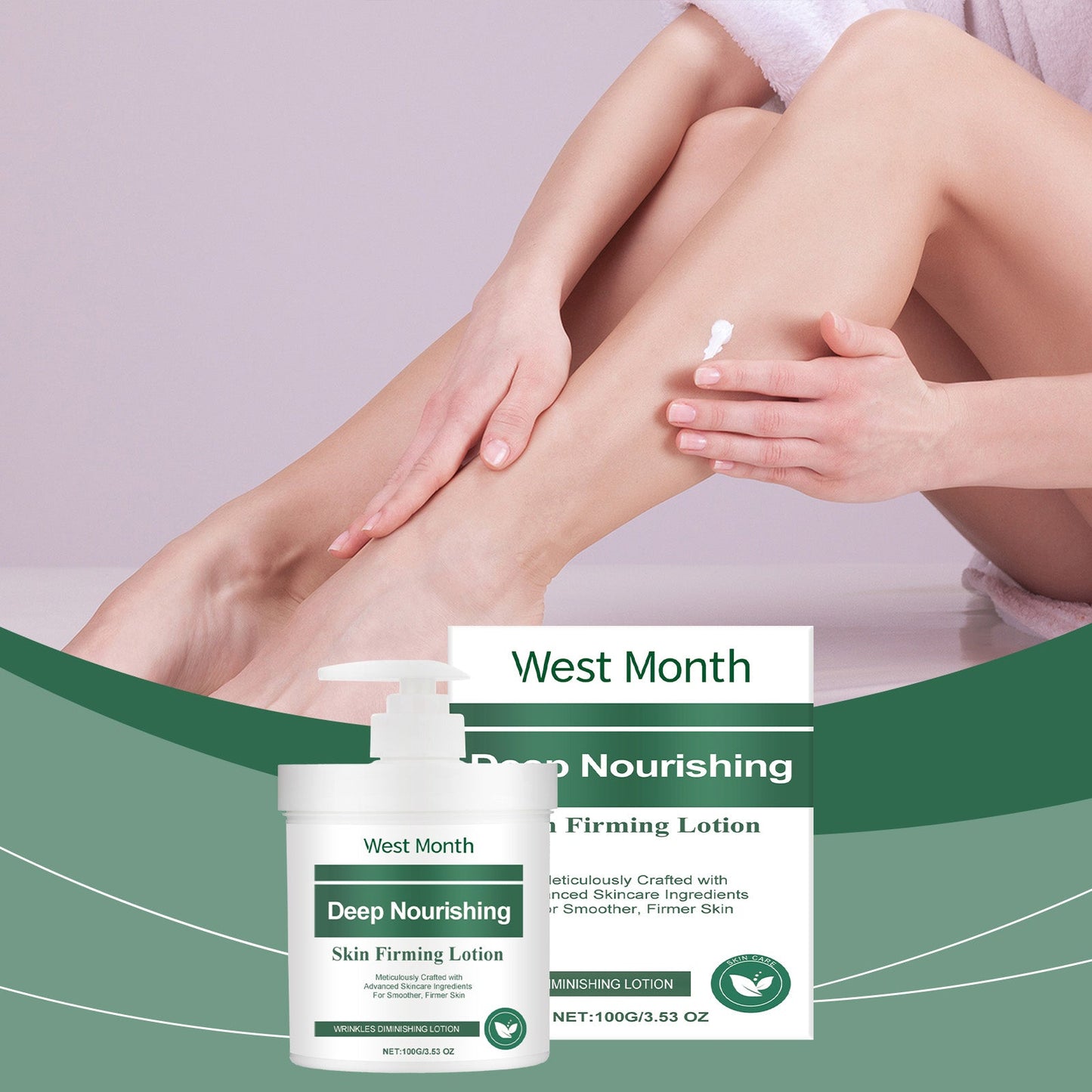 Firming Body Cream, Gentle Moisturizing Body Skin Body Moisturizing Daily Apply Body Cream