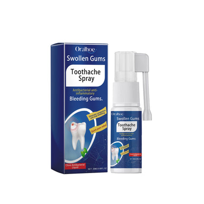 Toothache Treatment Spray. Relieve Gum Swelling And Pain On Fire Care For Teeth Toothache Oral Discomfort Care