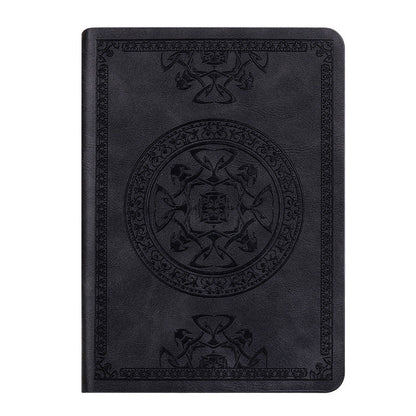 Mini notebook portable small notepad exquisite printing book students learn to write and office leather notebook A6 notebook