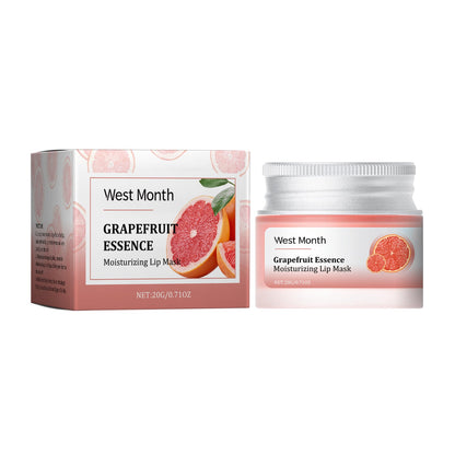 Grapefruit Moisturizing Lip Mask Effectively Nourishes Lips, Brightening And Moisturizing Lips
