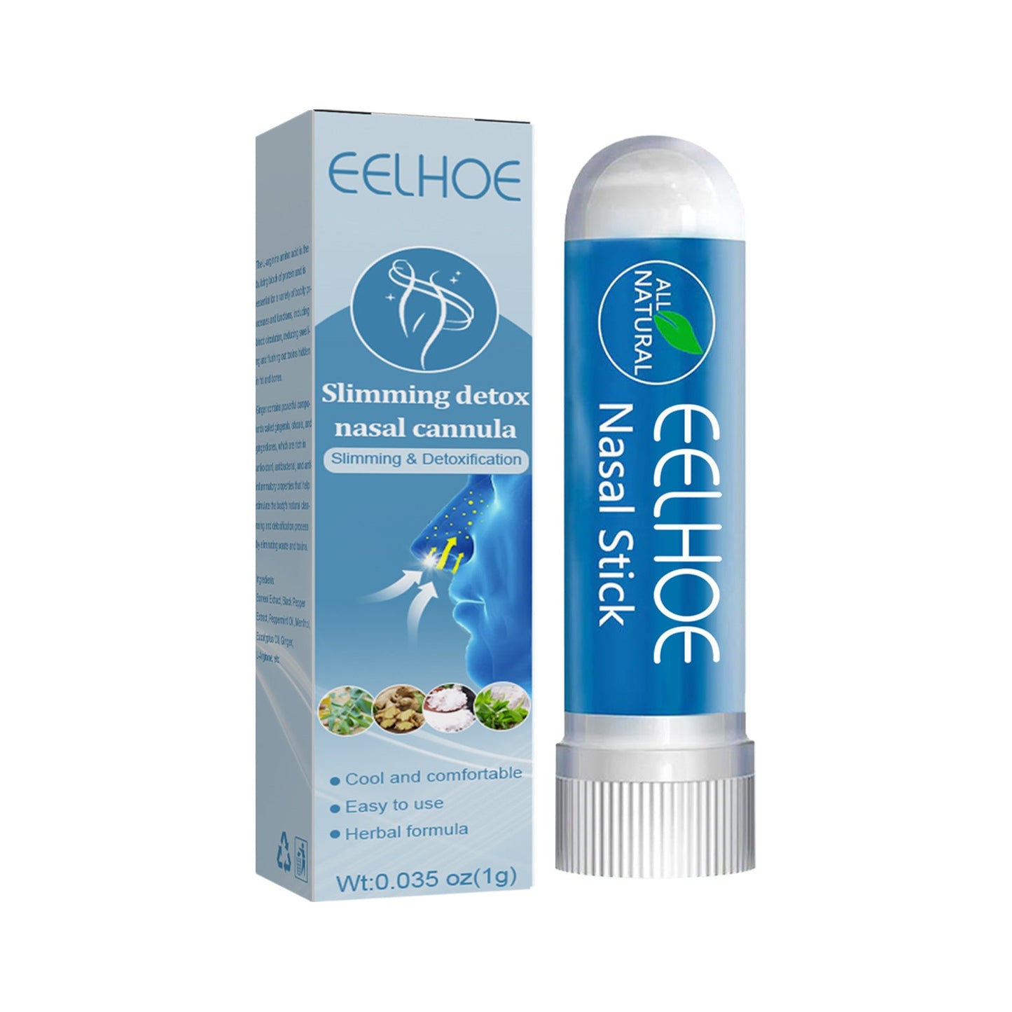 Slimming Nasal Tube Toning Body, Tightening Abdomen, Tightening Thigh Muscles, Refreshing And Refreshing Nasal Tube