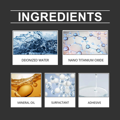 Automotive Windshield Repair Fluid Automotive Glass Cleaning Crack Repair Agent Clear Vision