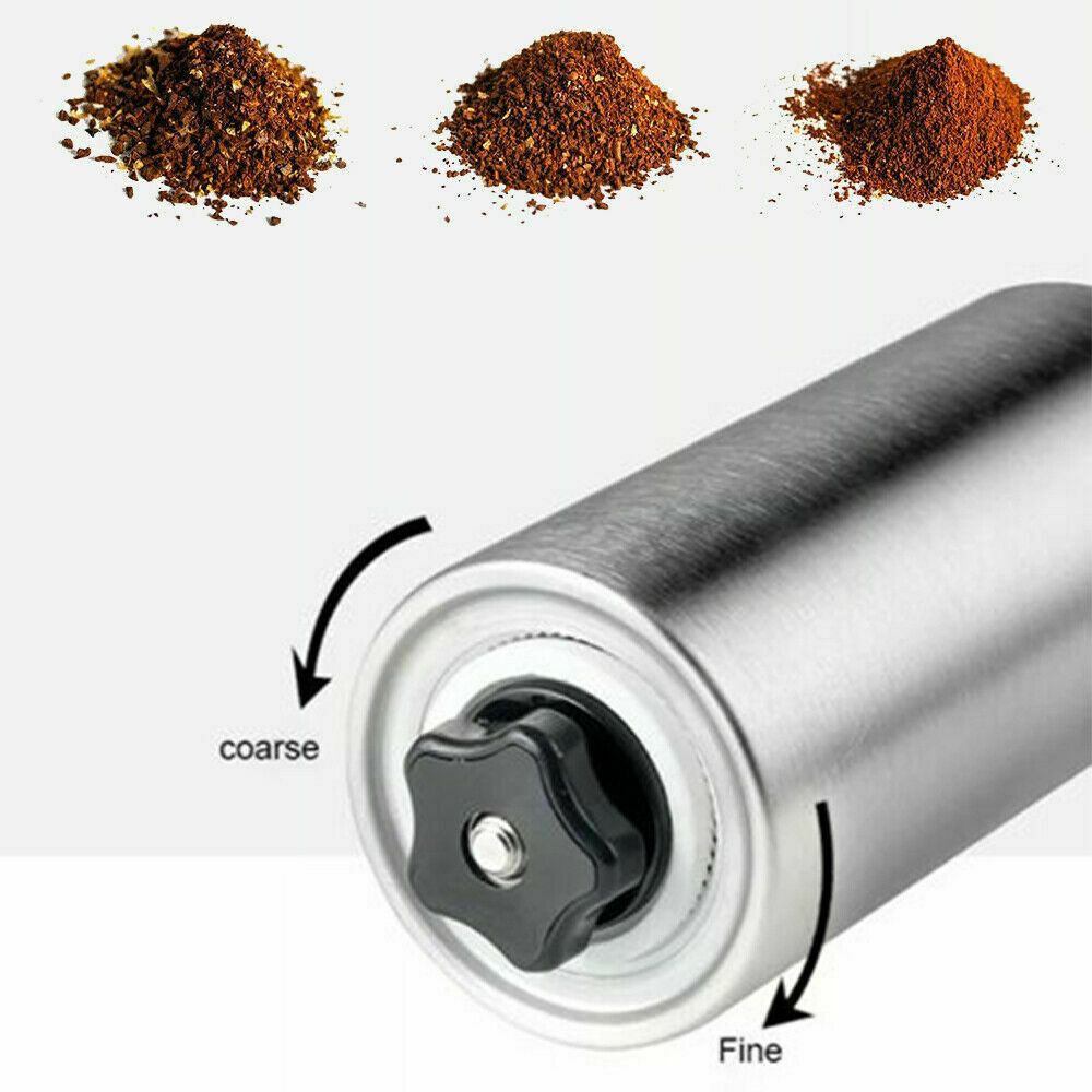 Portable Manual Coffee Grinder Stainless Steel Ceramic Burr