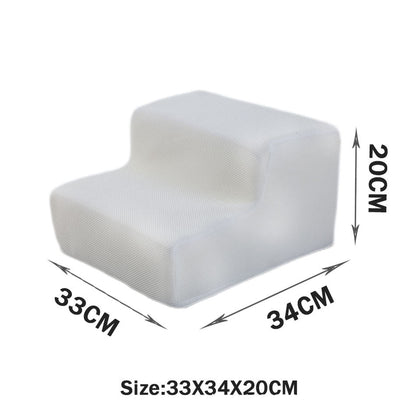 Pet Cat Sofa Steps Folding Non-slip Dog Ladder