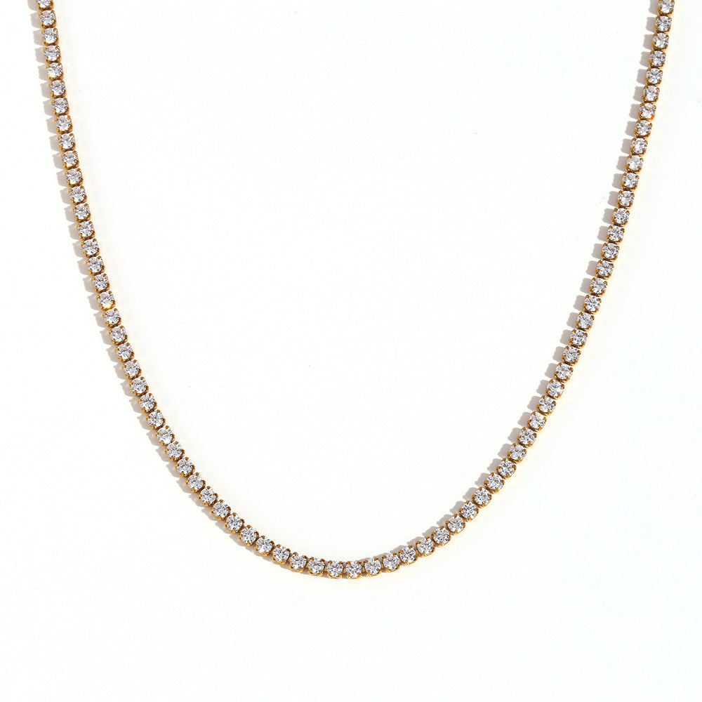 Simple Stainless Steel Bracelet Necklace Ornament
