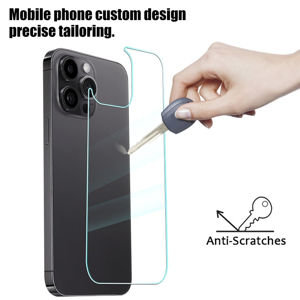 Tempered Back Glass For Mobile Phone