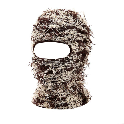Camouflage Knitted Balaclava Wool Hat