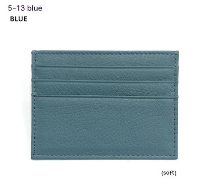 Ultra-Thin Large Capacity Cowhide Card Holder