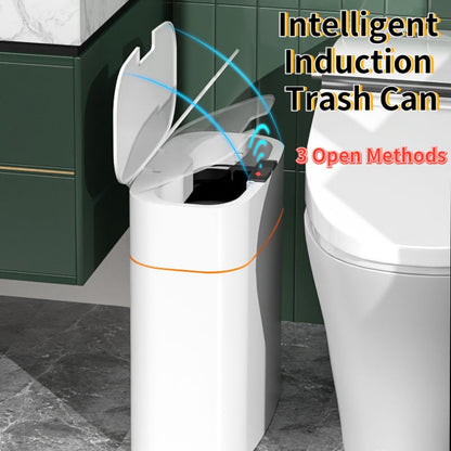 Smart Trash Can with Lid Automatic Induction
