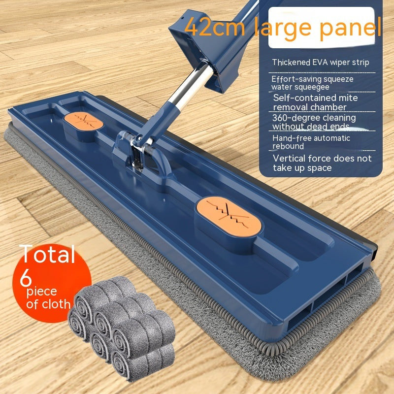 360° Rotating Flat Mop - High Absorption for Home Floors