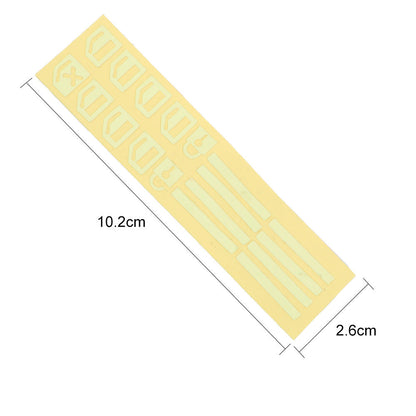 Car Window Luminous Key Sticker