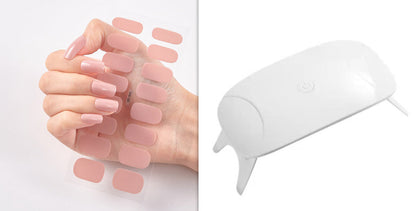 Waterproof Long Lasting Nail Stickers Letter Color