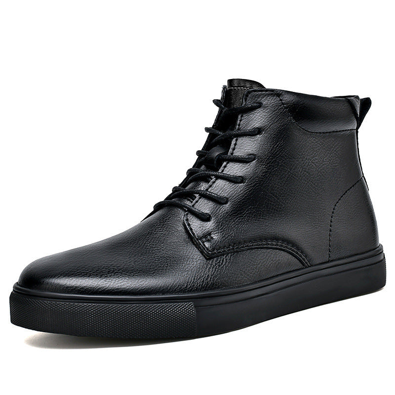 Short Plus Size High-top Martens Boots