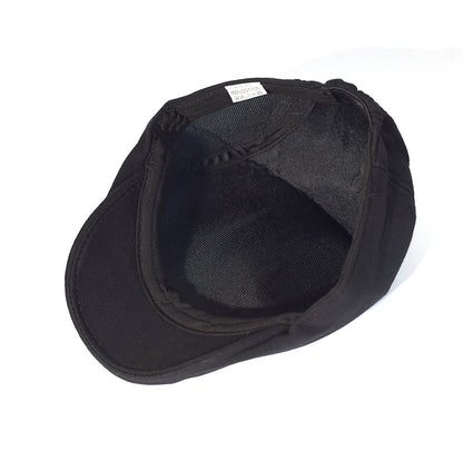 Duck Tongue Cotton Outdoor Hat British Retro Leisure