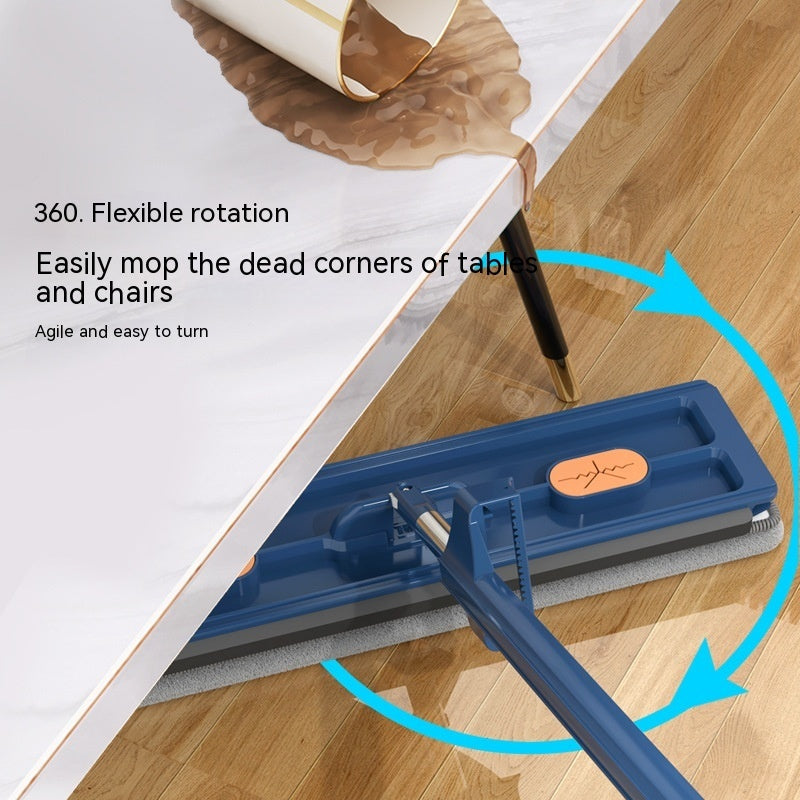 360° Rotating Flat Mop - High Absorption for Home Floors