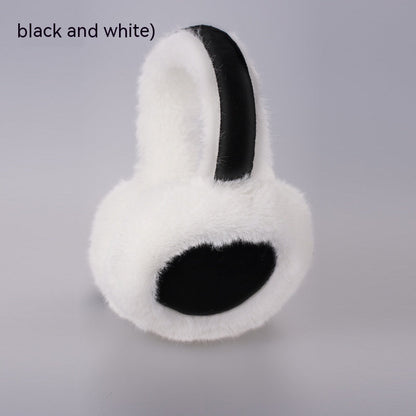 Folding Warm Women's Autumn Winter Plush Earmuffs