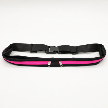 Double Pocket Sports Waist Bag