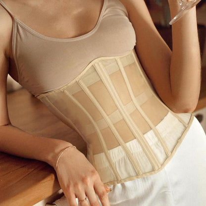 Women's Lace-Up Casual Waistcoat