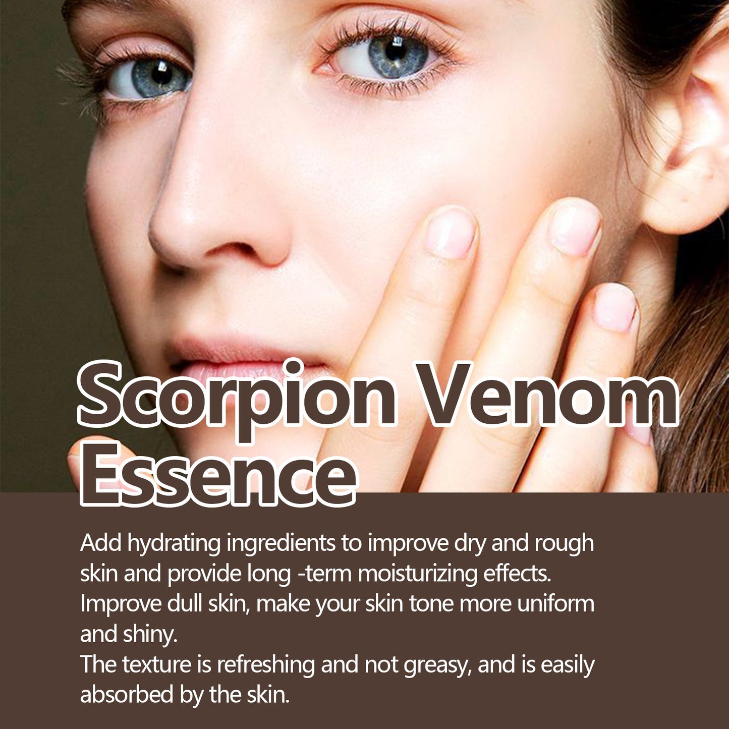 Scorpion Venom Essence, Moisturizing Anti-Wrinkle Carry Bright Color Of Skin Firming Skin Anti-Aging Essence