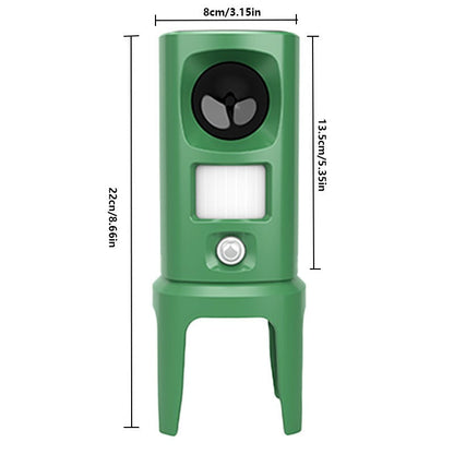 Solar mouse repeller, outdoor multi-floor cat repeller, LED explosion ultrasonic dog repeller