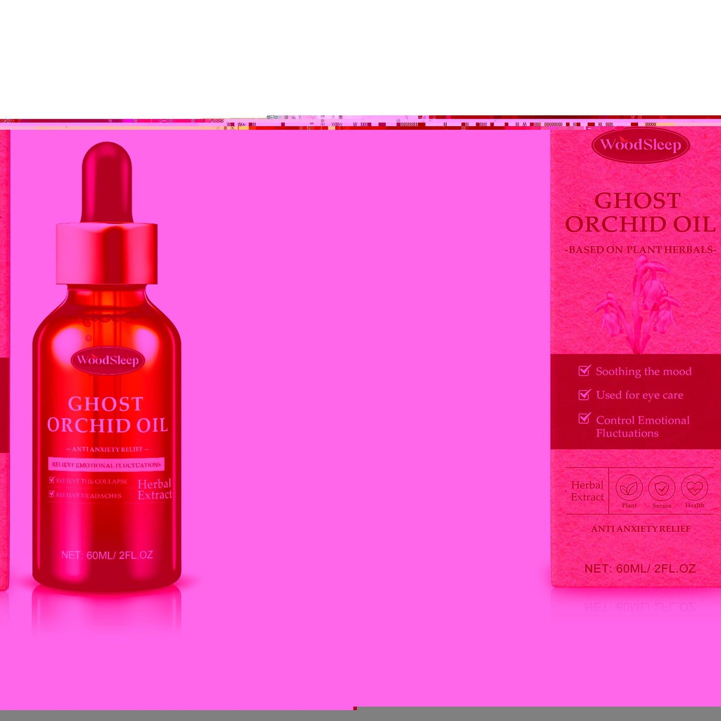 Woodsleep Ghost Orchid Sleep Essential Oil, Moisturizing And Moisturizing Skin To Create A Comfortable Bedtime Atmosphere Essential Oil