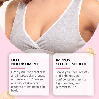 Breast Cream Breast Gentle Care Nourishing, Soft, Moisturizing And Elastic Skin Massage Care Cream