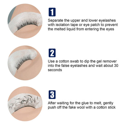 Mascara Remover, False Eyelash Grafting Eyelash Removing Glue Removing Cream