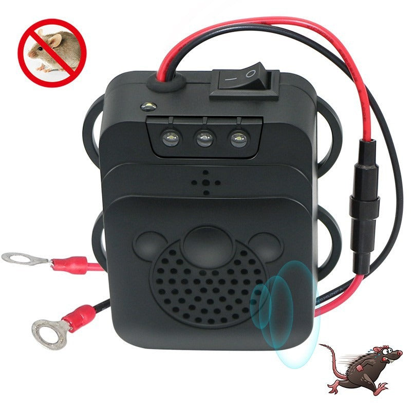 Car Ultrasound Mouse Repeller Intelligent Sensor Circuit Protection Repeller Equipment Accessories